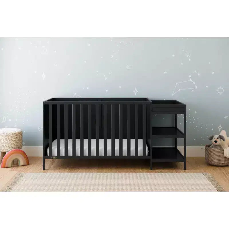 Graco Theo 5-in-1 Convertible Crib and Changer