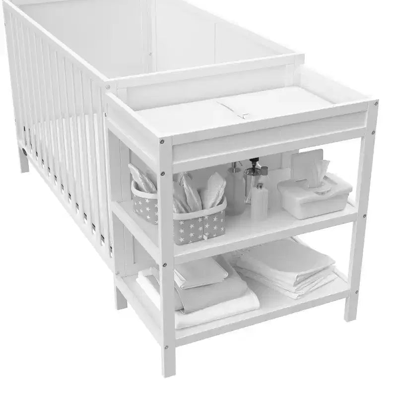 Graco Theo 5-in-1 Convertible Crib and Changer
