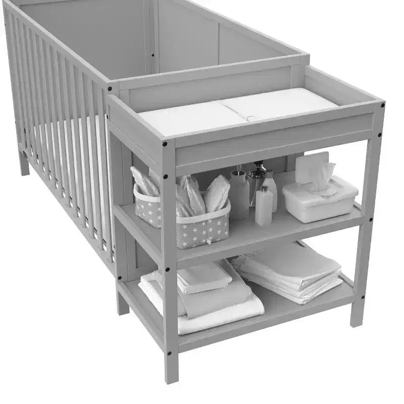 Graco Theo 5-in-1 Convertible Crib and Changer