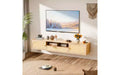 Karl Home Oak Wall Mounted TV Stand