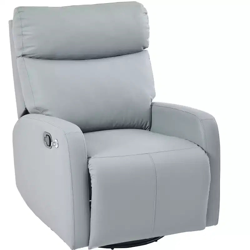 360 Swivel Recliner Nursery Rocking Chair Rocker Glider Single Sofa Accent Chair Leisure Lounge Chair with Phone Holder