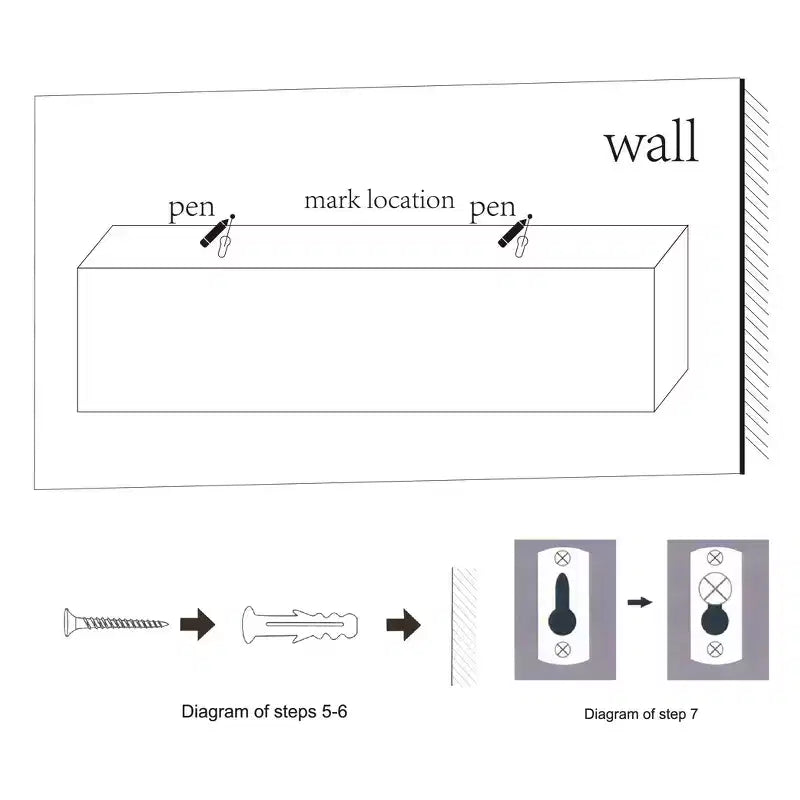 23.6 Maple Floating Shelf C invisible-bracket wood wall mount, perfect bathroom/bedroom/kitchen dcor or book/plant display, easy install.