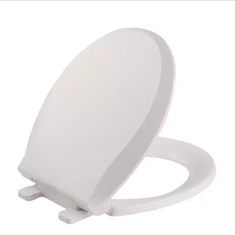 Round Toilet Seat, Slow Soft Close Toilet Seat, Biscuit 17