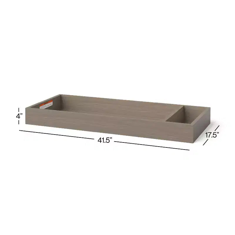 Universal Changing Table Topper, Convert Dresser into a Changing Table Surface, Securely Attaches, Non-Toxic, Baby Safe Finish
