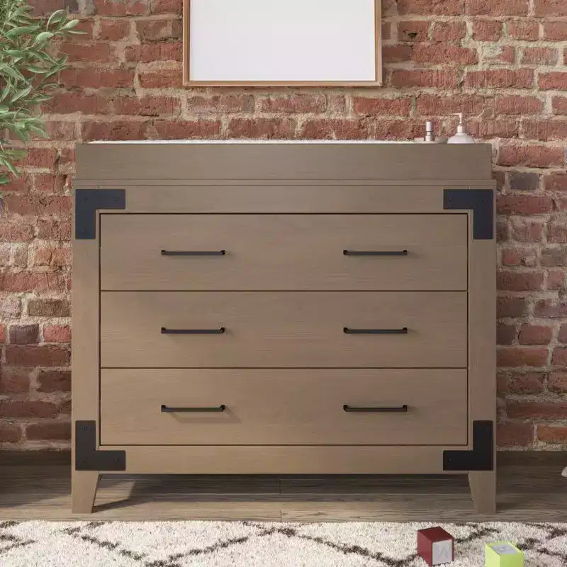 Universal Changing Table Topper, Convert Dresser into a Changing Table Surface, Securely Attaches, Non-Toxic, Baby Safe Finish