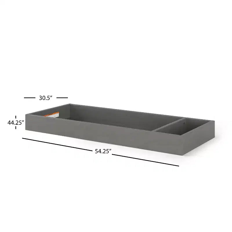 Universal Changing Table Topper, Convert Dresser into a Changing Table Surface, Securely Attaches, Non-Toxic, Baby Safe Finish