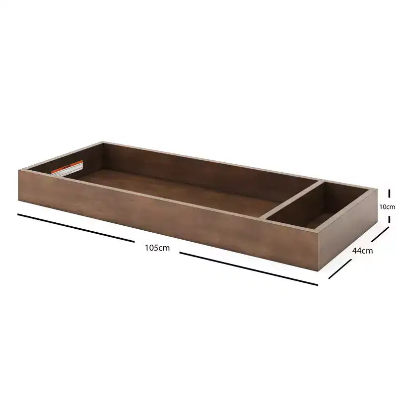 Universal Changing Table Topper, Convert Dresser into a Changing Table Surface, Securely Attaches, Non-Toxic, Baby Safe Finish