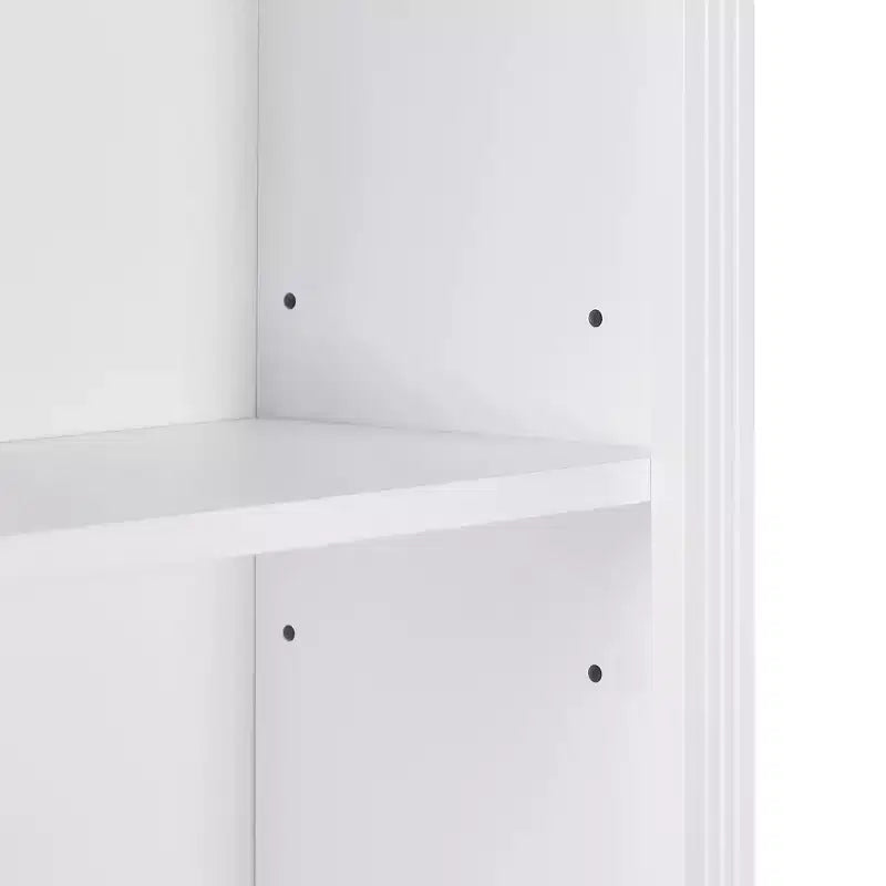 GDFStudio Olivia Modern Wood Bathroom Storage Cabinet with Enclosed Doors, Drawers and Adjustable Shelves